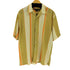 SYLLABLES ストライプオープンカラーS/S シャツ メンズ JPN:M