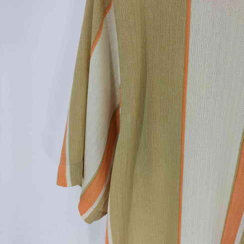 SYLLABLES ストライプオープンカラーS/S シャツ メンズ JPN:M