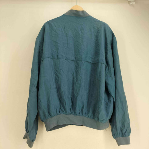 BRYN STELL シルク100% ジップアップ ブルゾン メンズ import:L