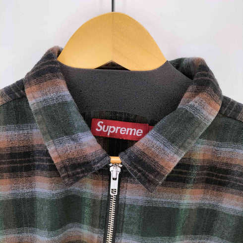 シュプリーム Supreme 24SS SHADOW PLAID FLANNEL SHIRT メンズ import:L