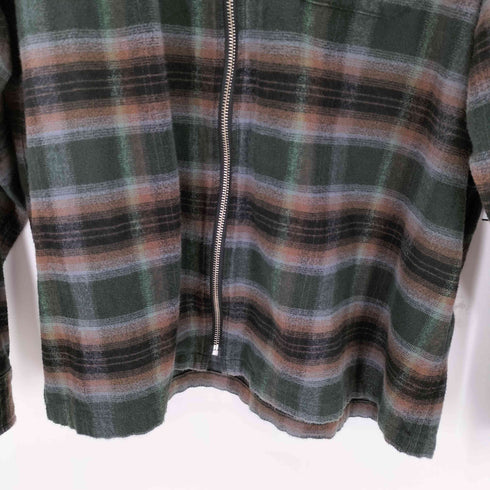 シュプリーム Supreme 24SS SHADOW PLAID FLANNEL SHIRT メンズ import:L