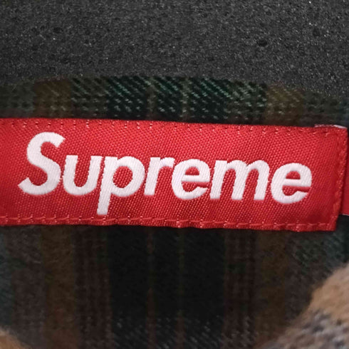 シュプリーム Supreme 24SS SHADOW PLAID FLANNEL SHIRT メンズ import:L