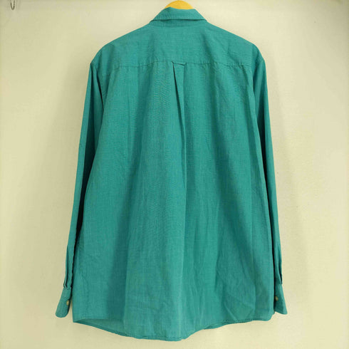 チャップスラルフローレン CHAPS RALPH LAUREN EASY CARE ロゴ刺繍 コットン B.D L/S シャツ メンズ import:XL