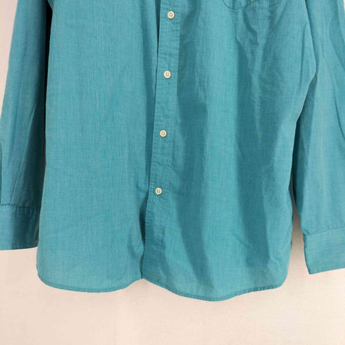チャップスラルフローレン CHAPS RALPH LAUREN EASY CARE ロゴ刺繍 コットン B.D L/S シャツ メンズ import:XL