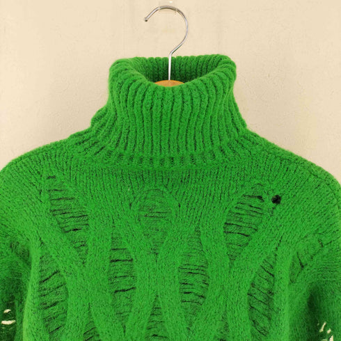 ザラ ZARA クロップド ハイネック タートルネックニット レディース S