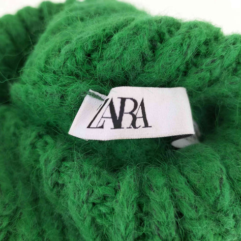 ザラ ZARA クロップド ハイネック タートルネックニット レディース S