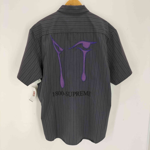 シュプリーム Supreme 24AW AOI Eyes Short-Sleeve Work Shirt メンズ import:L