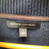 バナナリパブリック BANANA REPUBLIC フラップポケット ハーフボタン コットン ニット セーター メンズ import:L