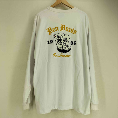 ベンデイビス BEN DAVIS 24AW Cards EMB Brushed L/S Tee メンズ import:XL