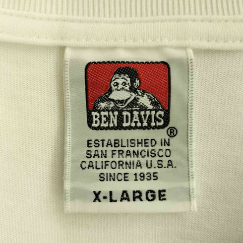 ベンデイビス BEN DAVIS 24AW Cards EMB Brushed L/S Tee メンズ import:XL