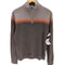 バナナリパブリック BANANA REPUBLIC バイカラー スリーライン ハーフジップ コットン ニット セーター メンズ import:S