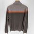 バナナリパブリック BANANA REPUBLIC バイカラー スリーライン ハーフジップ コットン ニット セーター メンズ import:S