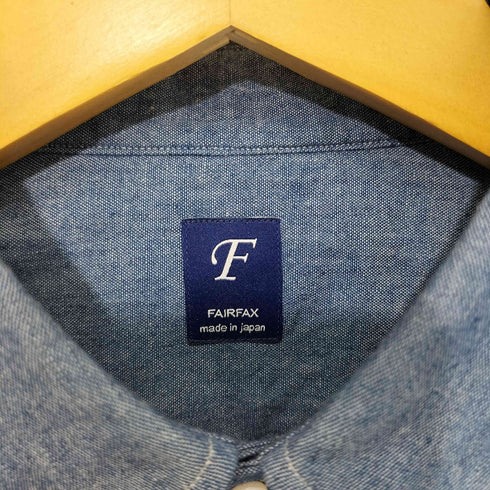 フェアファクス FAIRFAX フロントポケットシャンブレー L/S シャツ メンズ