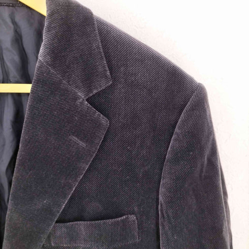 バーバリーロンドン BURBERRY LONDON レーヨン混コットン 2B テーラードジャケット メンズ FREE