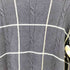 ハガー HAGGER グラフチェック ケーブル コットン ニット セーター メンズ import:XL