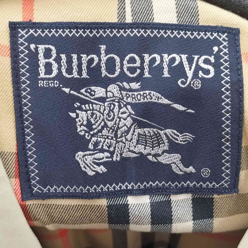 バーバリーズ BURBERRYS 裏地ノバチェック ステンカラーコート メンズ