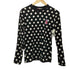 メゾンキツネ MAISON KITSUNE ロゴワッペン ドット L/S カットソー レディース XXS