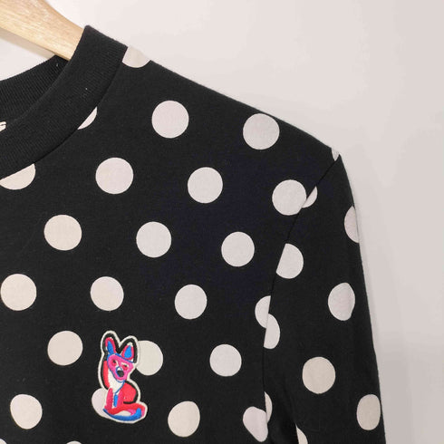 メゾンキツネ MAISON KITSUNE ロゴワッペン ドット L/S カットソー レディース XXS