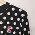 メゾンキツネ MAISON KITSUNE ロゴワッペン ドット L/S カットソー レディース XXS