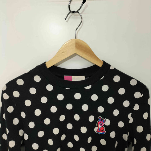 メゾンキツネ MAISON KITSUNE ロゴワッペン ドット L/S カットソー レディース XXS