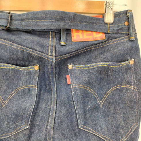 リーバイスレッド Levis RED 00s サスペンダーボタン シンチバック ボタンフライデニムパンツ メンズ W28 L32