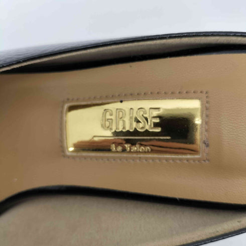 ルタロン Le Talon GRISE 4cmポインテッドリボンミュール レディース JPN:M