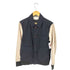 バーバリーブラックレーベル BURBERRY BLACK LABEL 胡桃ボタン 袖切替コットンジャケット メンズ import:M