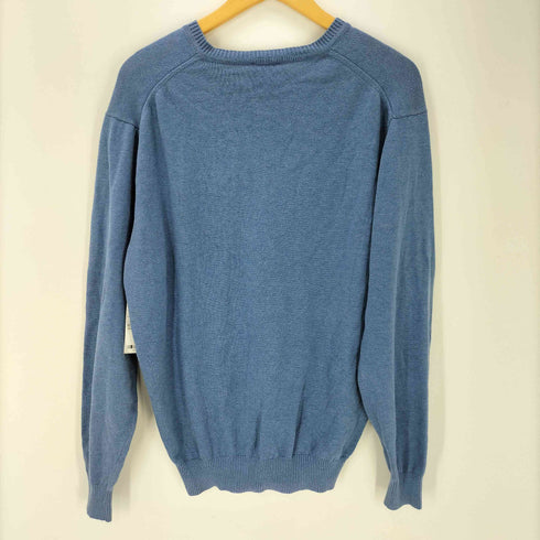 ジョスエーバンク Jos A Bank PIMA COTTON ピマコットン Vネック ニット セーター メンズ import:L