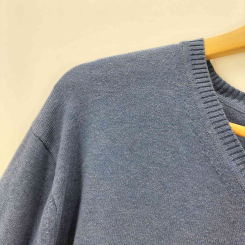 ジョスエーバンク Jos A Bank PIMA COTTON ピマコットン Vネック ニット セーター メンズ import:L