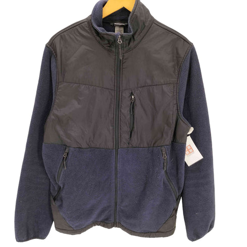 チャンピオン Champion C9 リップストップ 異素材切り替え ジップアップ フリース ジャケット メンズ import:M
