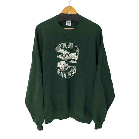 ジャージーズ JERZEES 90s USA製 プリントスウェット メンズ import:XXL