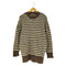 ザラ ZARA ボーダー 編みニット レディース import:M