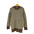 ザラ ZARA ボーダー 編みニット レディース import:M