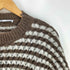 ザラ ZARA ボーダー 編みニット レディース import:M