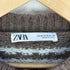 ザラ ZARA ボーダー 編みニット レディース import:M
