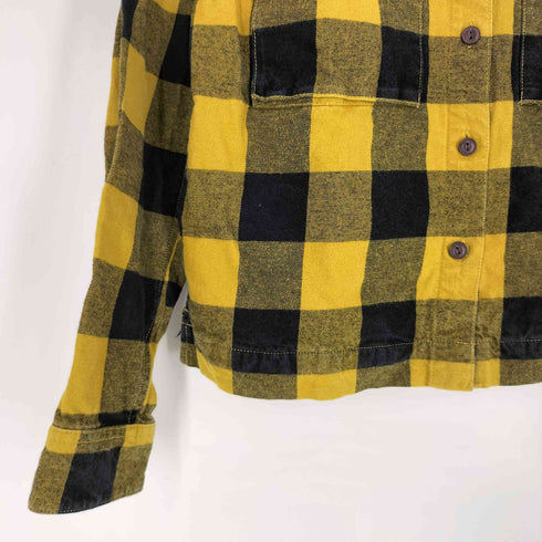 マウンテンハードウェア MOUNTAIN HARDWEAR ネコ目ボタン ブロックチェック シャツ レディース import:XS