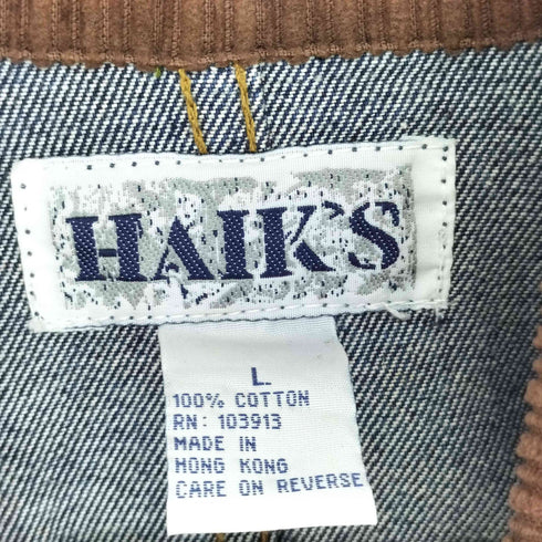 haiks 香港製 カバーオール レディース JPN:L