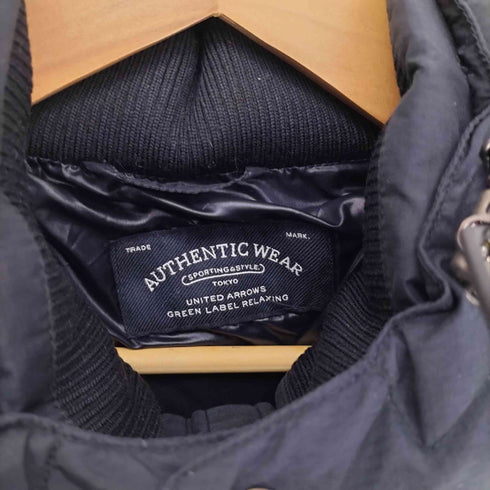 ユナイテッドアローズグリーンレーベルリラクシング UNITED ARROWS green label relaxing デタッチャブル フード ダウンジャケット レディース JPN:M