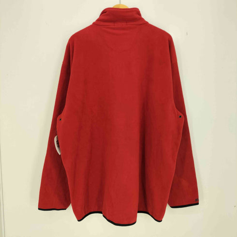 ノーティカ NAUTICA 00s NAUTEX ロゴ刺繍 ポリエステル ハーフジップ フリースジャケット メンズ import:XXL