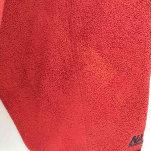 ノーティカ NAUTICA 00s NAUTEX ロゴ刺繍 ポリエステル ハーフジップ フリースジャケット メンズ import:XXL