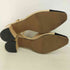 PAZZION Blythe Lambskin Toe Cap Block Heels レディース 40