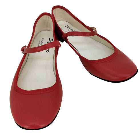 レペット repetto 別注 LIO レザーメリージェーンシューズ レディース EUR:39
