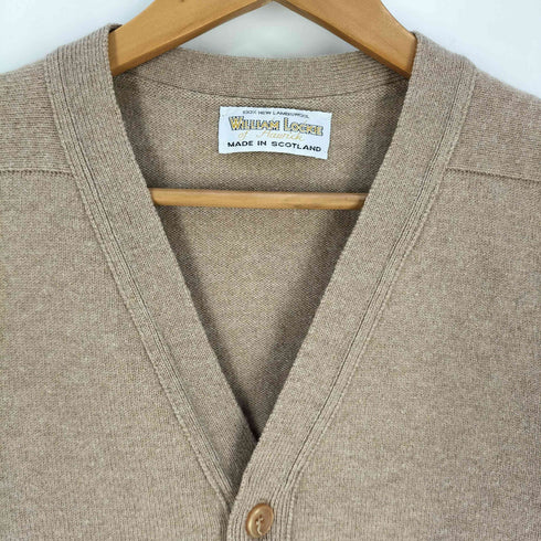 WILLIAM LOCKIE 70S SCOTLAND製 ニットカーディガン メンズ UK:40