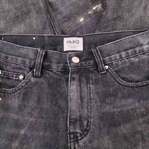 MIJKO カットオフ フレア ブーツカットデニムパンツ OPIUM メンズ