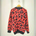 エフティダブリュー フォーザウィーケンド FTW / FOR THE WEEKEND LEOPARD PATTERN CARDIGAN レオパード パターン モヘヤ混 カーディガン メンズ L