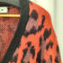 エフティダブリュー フォーザウィーケンド FTW / FOR THE WEEKEND LEOPARD PATTERN CARDIGAN レオパード パターン モヘヤ混 カーディガン メンズ L