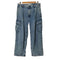 レイジブルー RAGEBLUE OVER DYE VINTAGE DENIM CARGO PANTS メンズ JPN:L