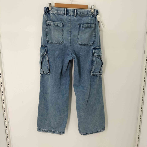 レイジブルー RAGEBLUE OVER DYE VINTAGE DENIM CARGO PANTS メンズ JPN:L