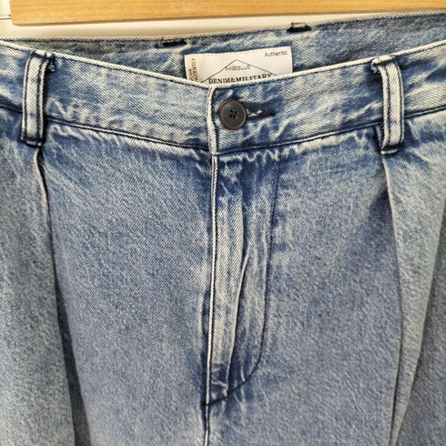 レイジブルー RAGEBLUE OVER DYE VINTAGE DENIM CARGO PANTS メンズ JPN:L