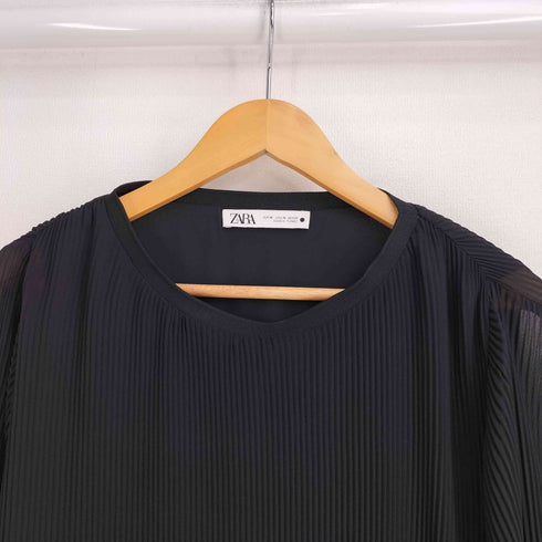 ザラ ZARA プリーツワンピース レディース import:M